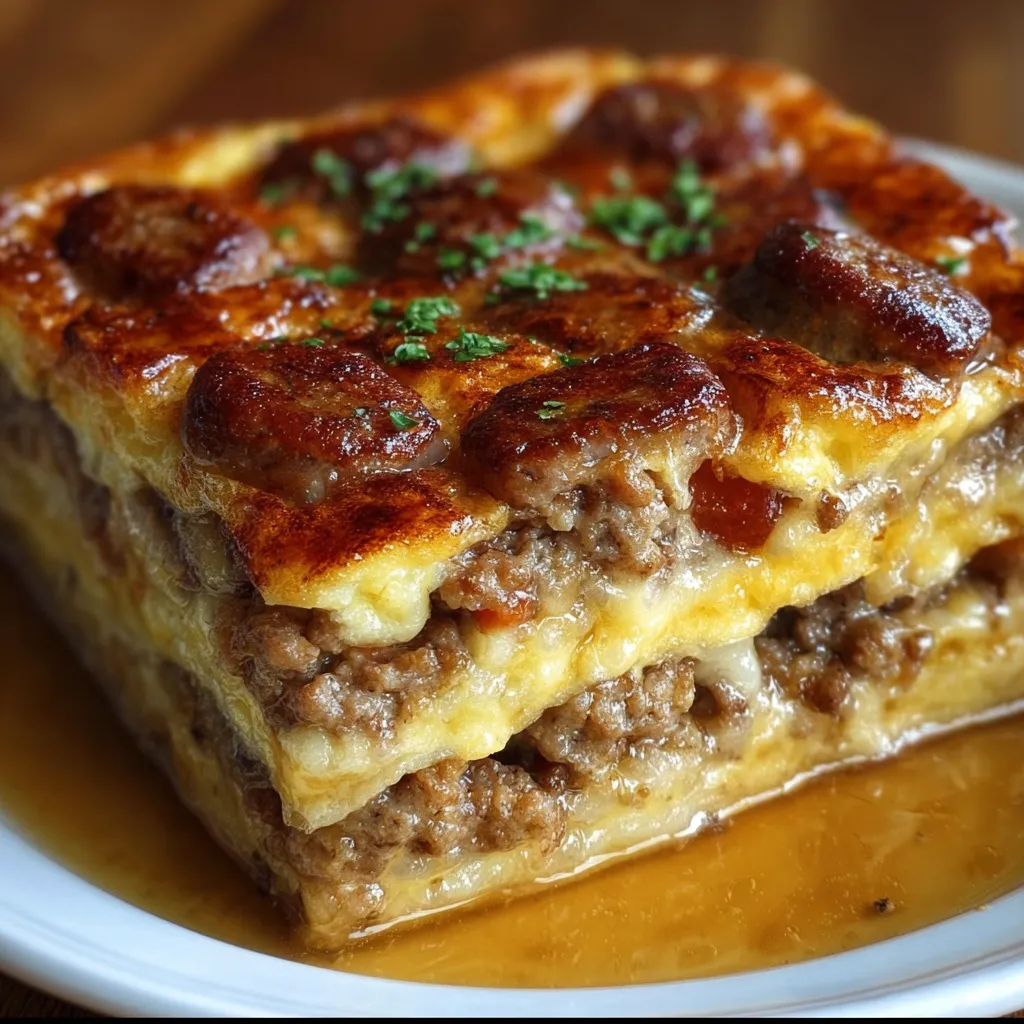A plate of food with sausage and cheese.
