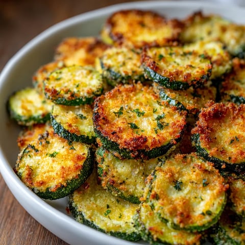 A bowl of baked zucchini with Parmesan cheese.